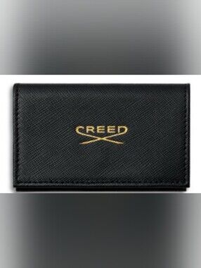 CREED Black Saffiano Leather Wallet NWOT